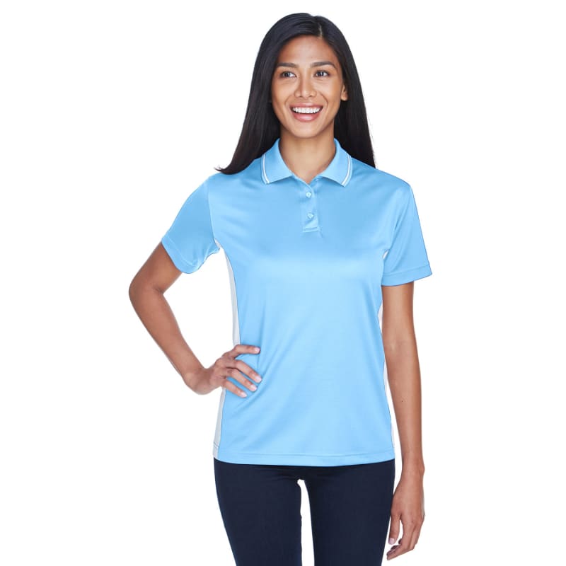 UltraClub Ladies' Cool & Dry Sport Two-Tone Polo 21