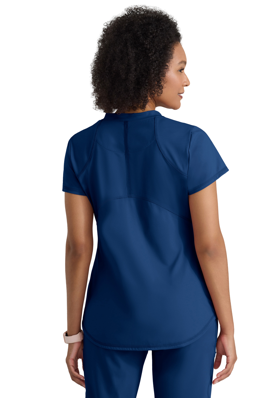 Grey's Anatomy Knit Stretch - Women's Two-Pocket V-Neck Define Scrub Top 9