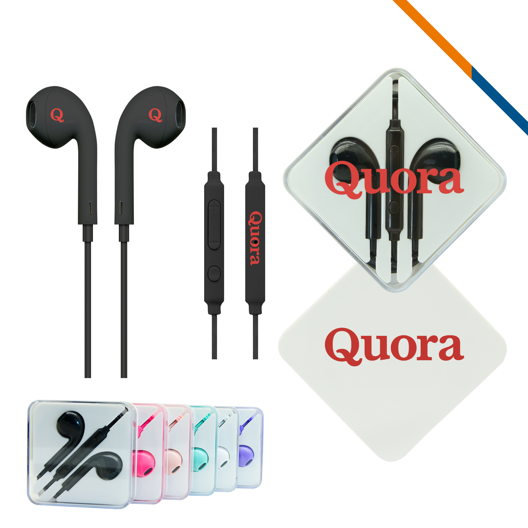 3.5mm Rhombus Wired EarBuds 6
