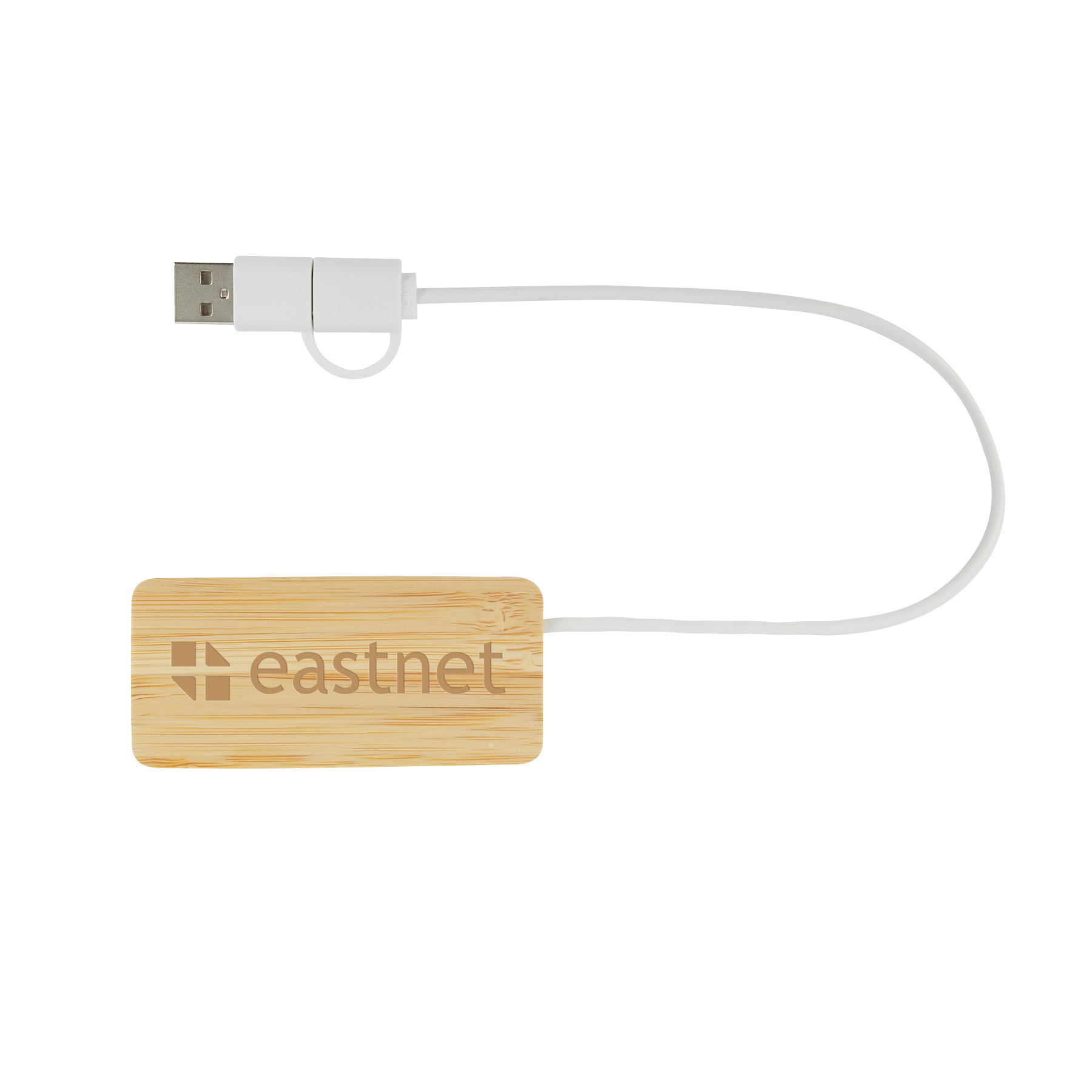 Douglas Bamboo Dual USB Hub 7