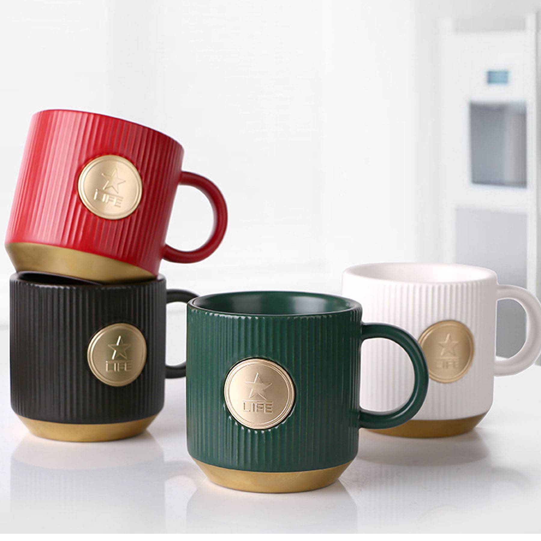 Ceramic Mug with Badge 4