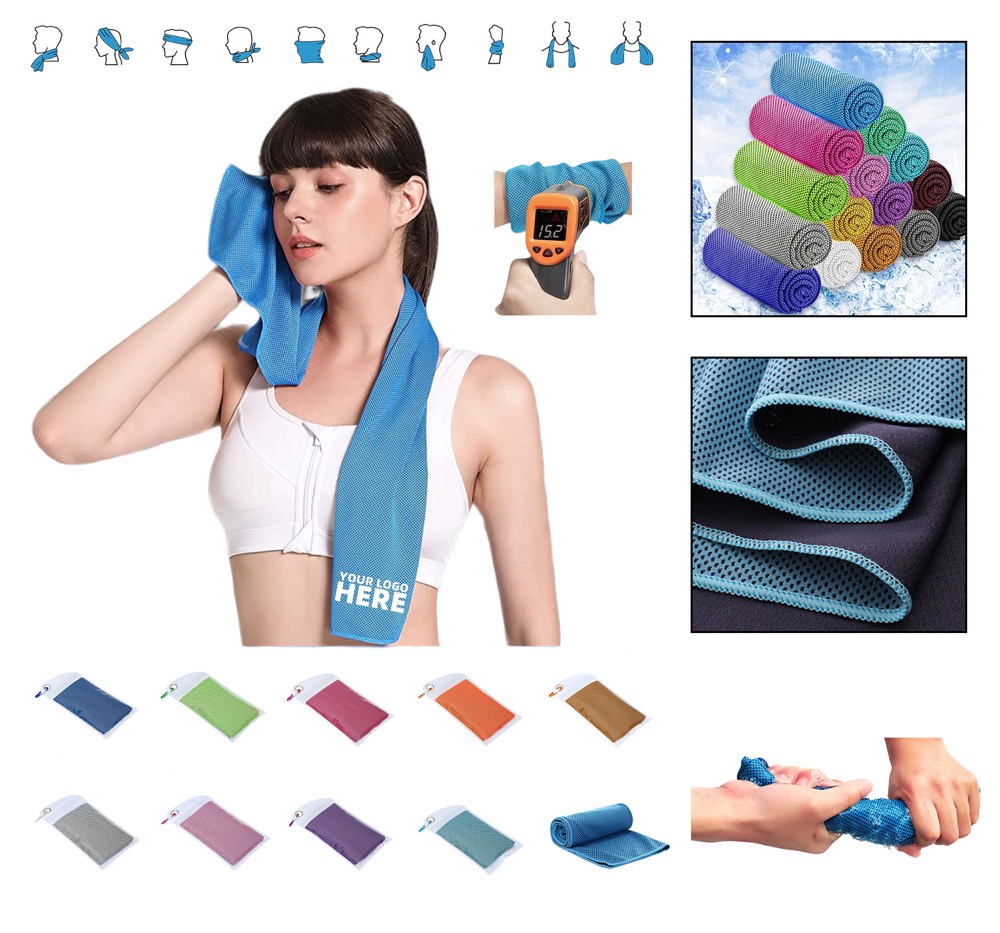 Colorful Sports Cooling Towel 2