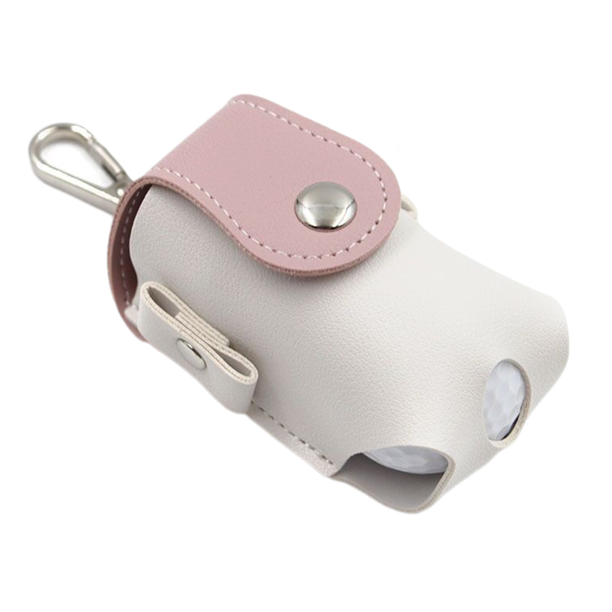 PU Mini Two-Tone Golf Ball Holder 1