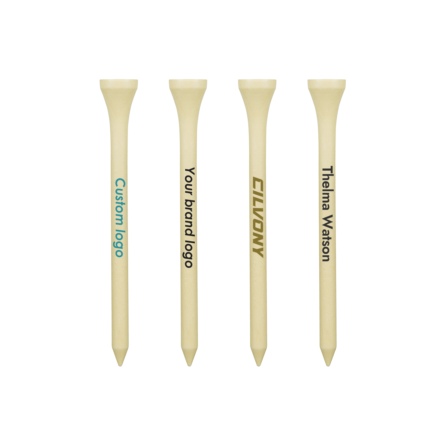 3 1/4" Custom Wooden Golf Tee 11