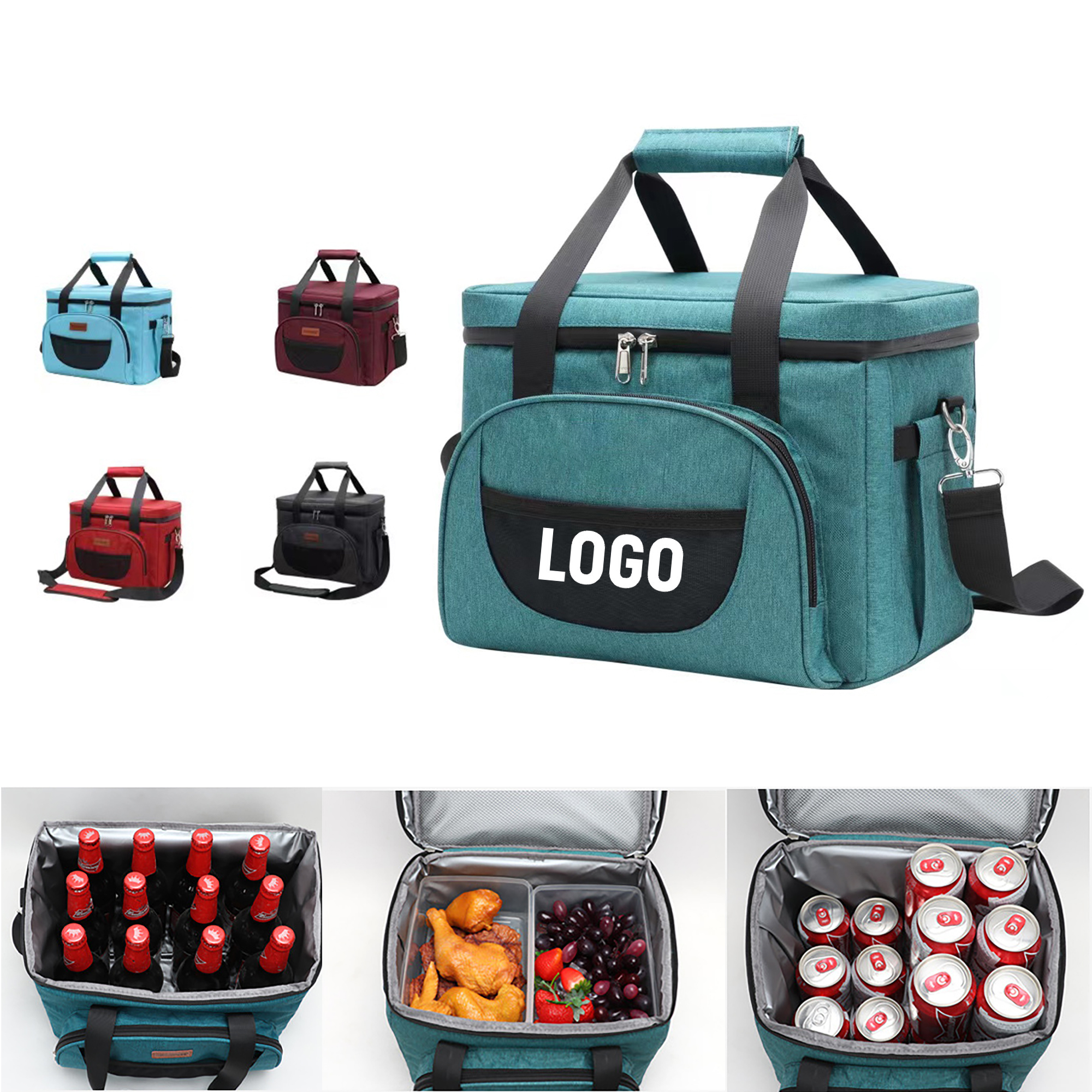 Large Nylon Box Soft Cooler 8