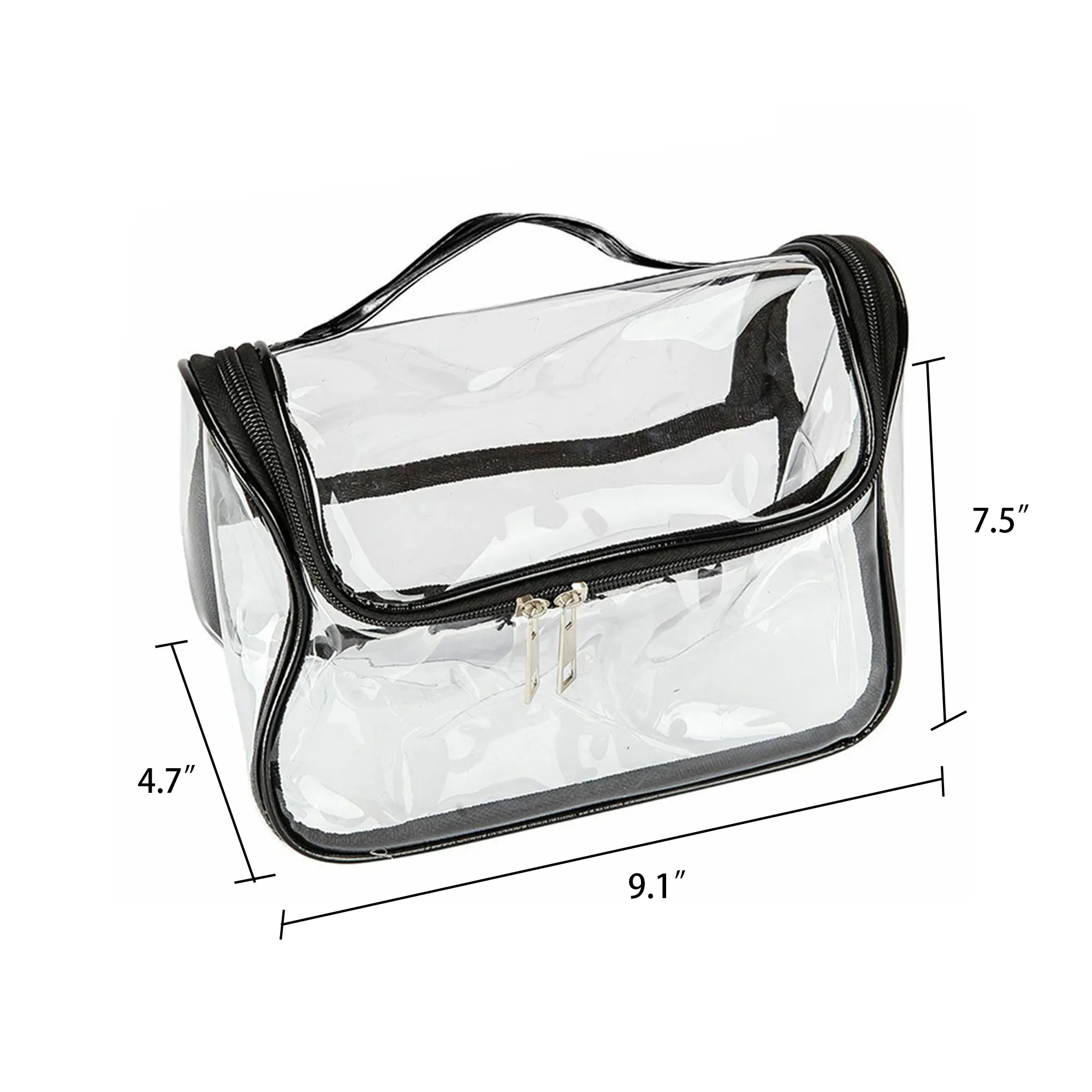 MOQ20 Transparent Portable Waterproof PVC Storage Bag 2