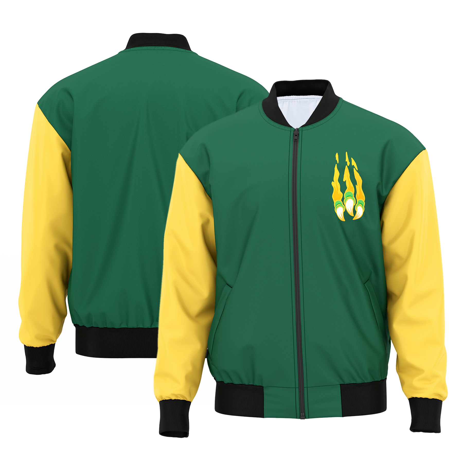 Custom Sublimated Full-Zip Bomber Jacket 4