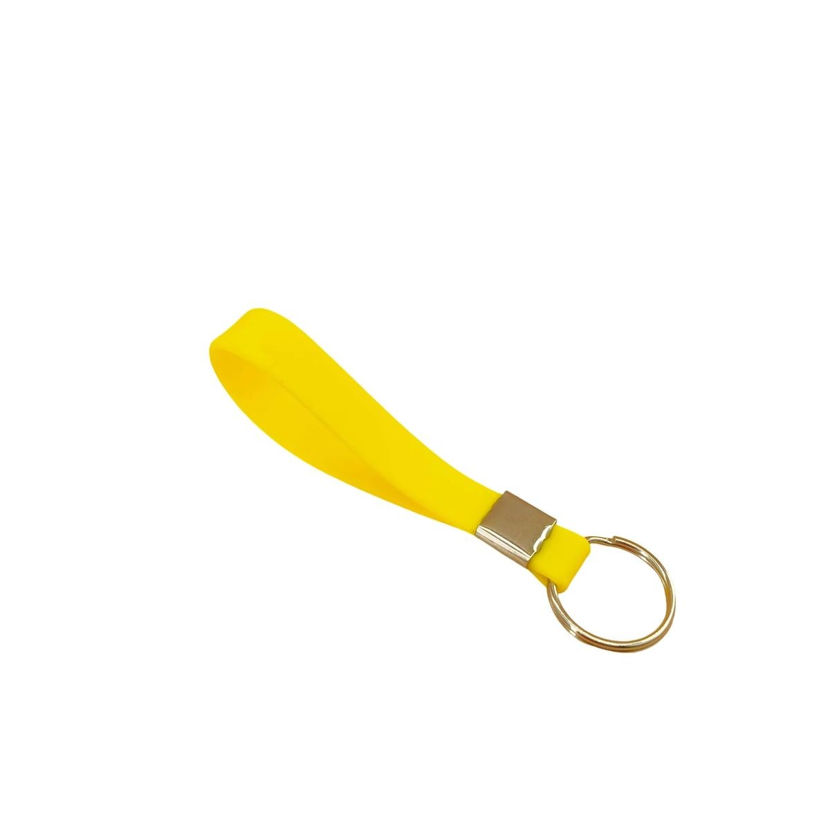 Durable Silicone Wristband Keychain with Custom Logo Branding 10