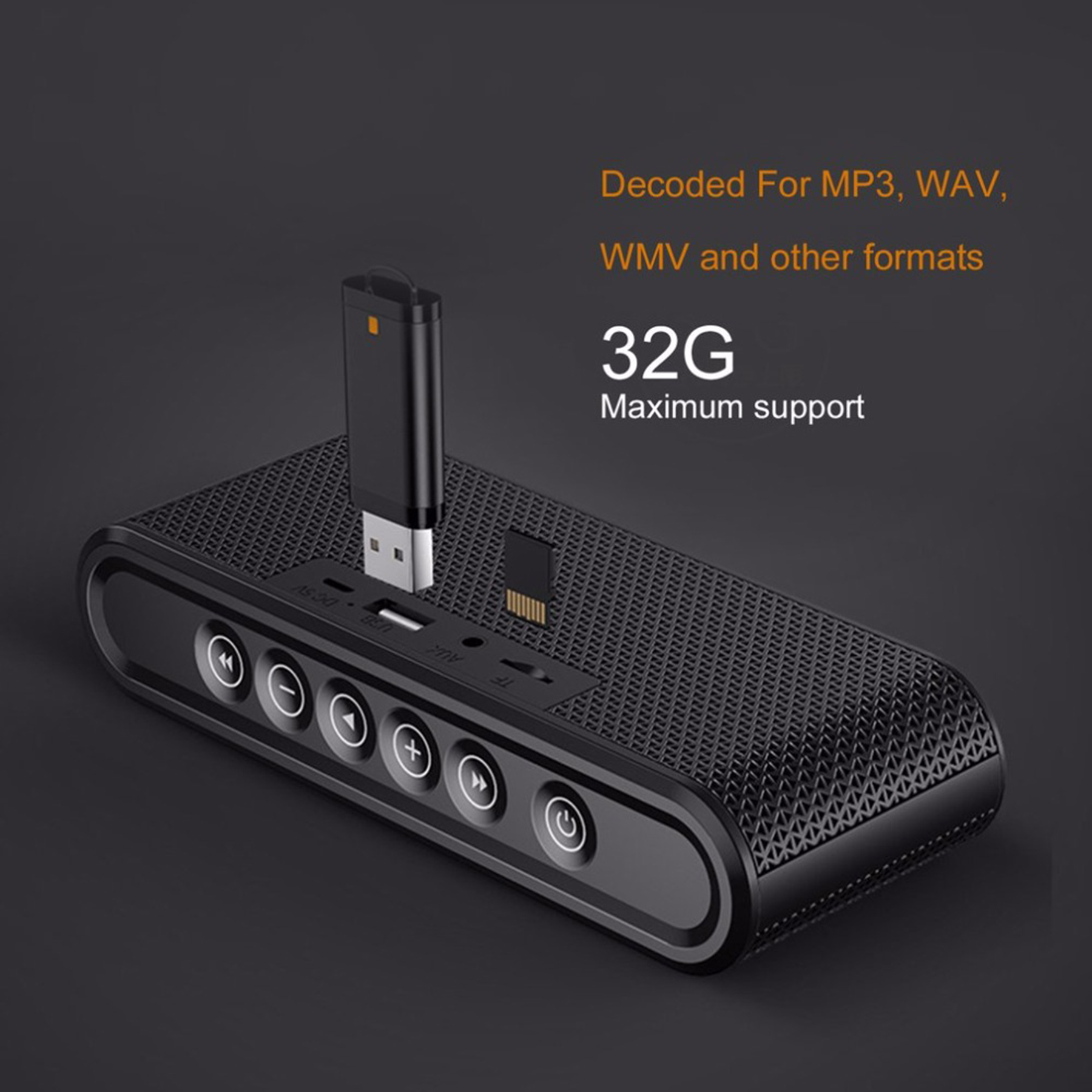 Wireless Bluetooth Speaker With Power Bank 2