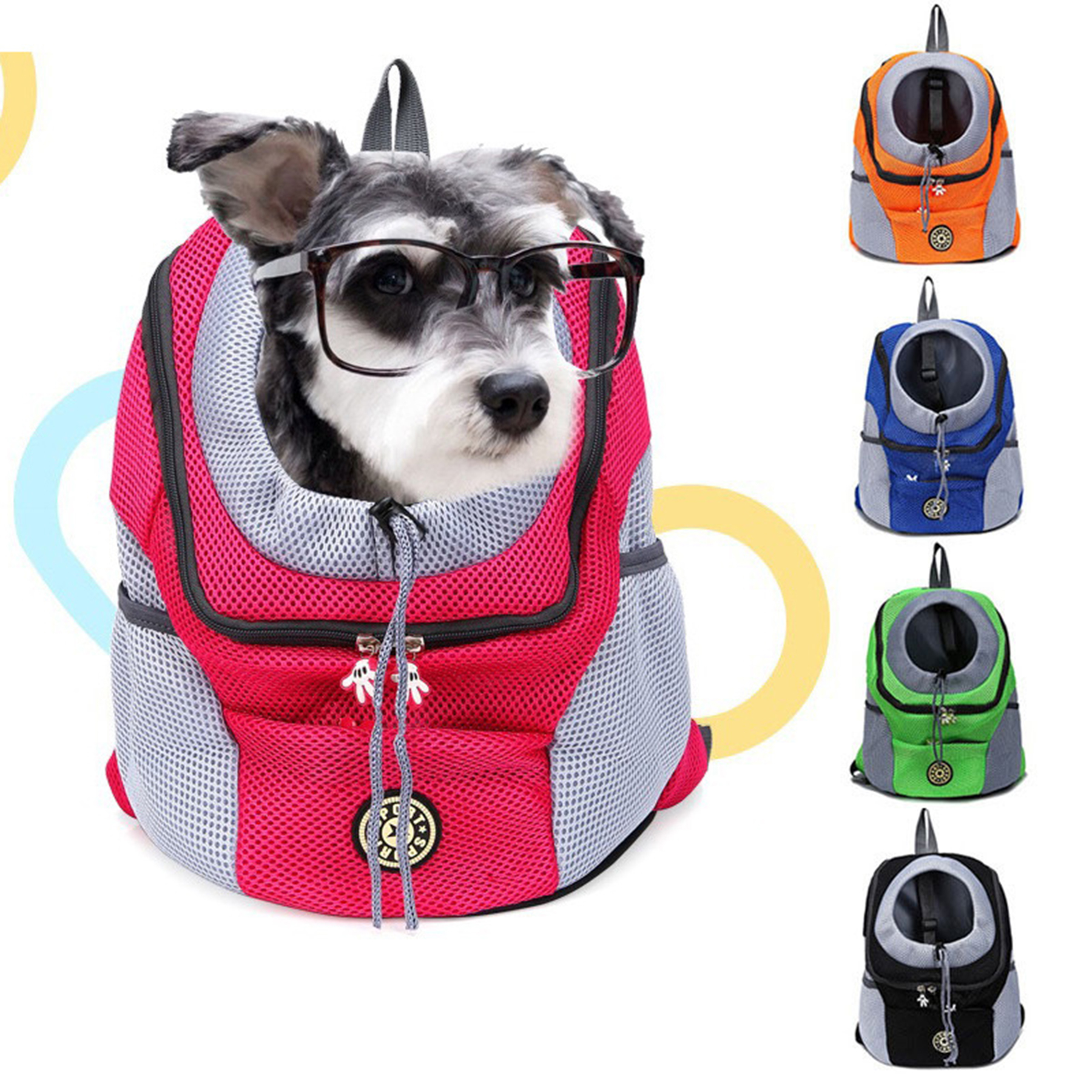 Breathable Pet Dog Cat Carrier Backpack 1