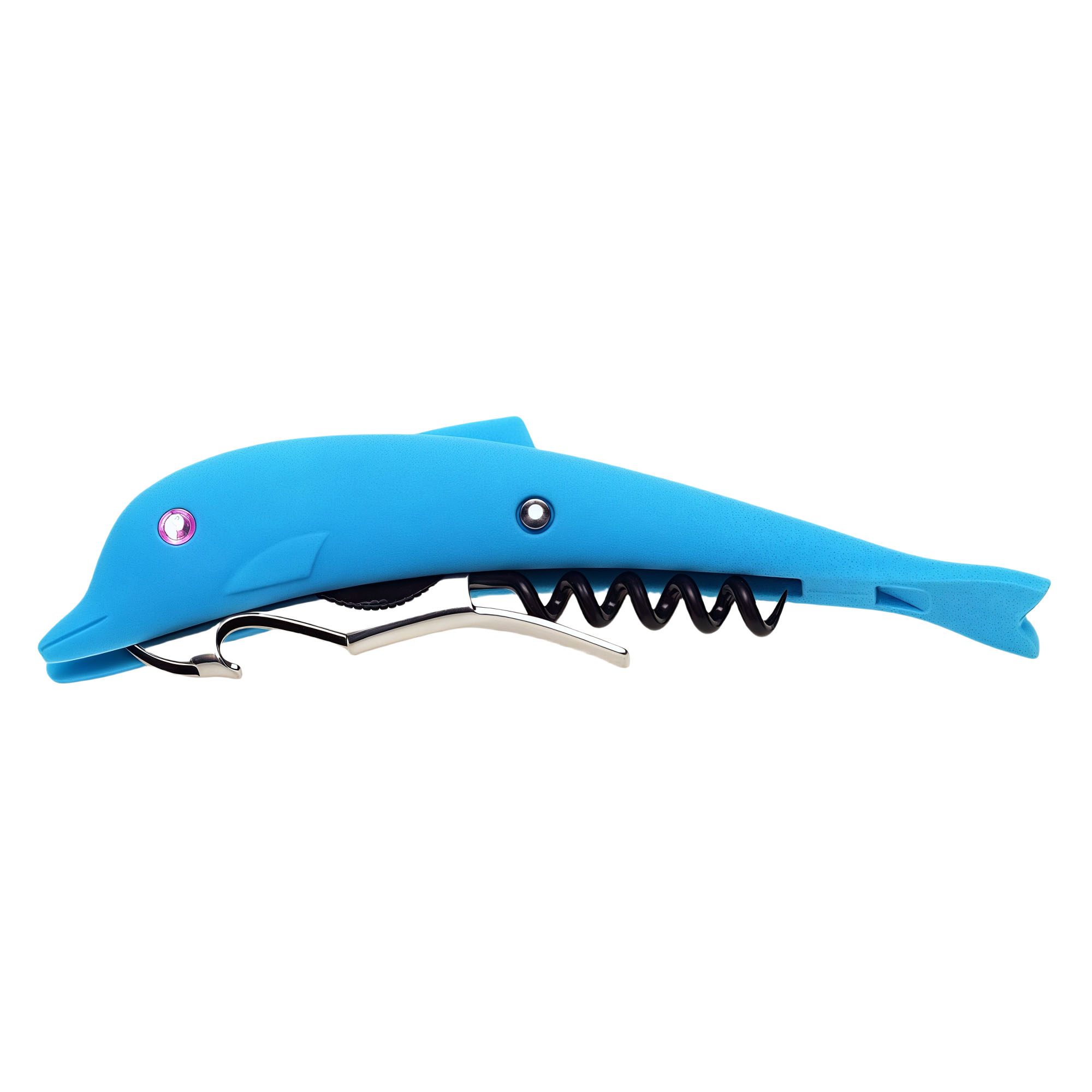 Dolphin-Shaped Bottle Opener- Corkscrew for Wine and Beer 3