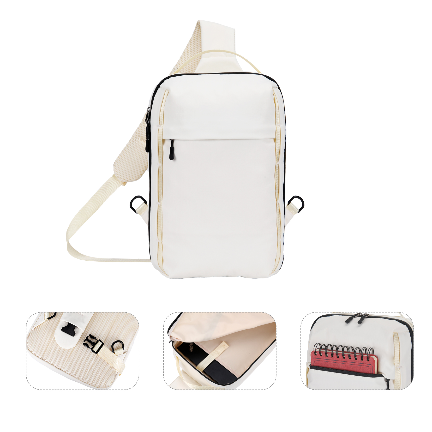 Functional Crossbody Sling Backpack 6