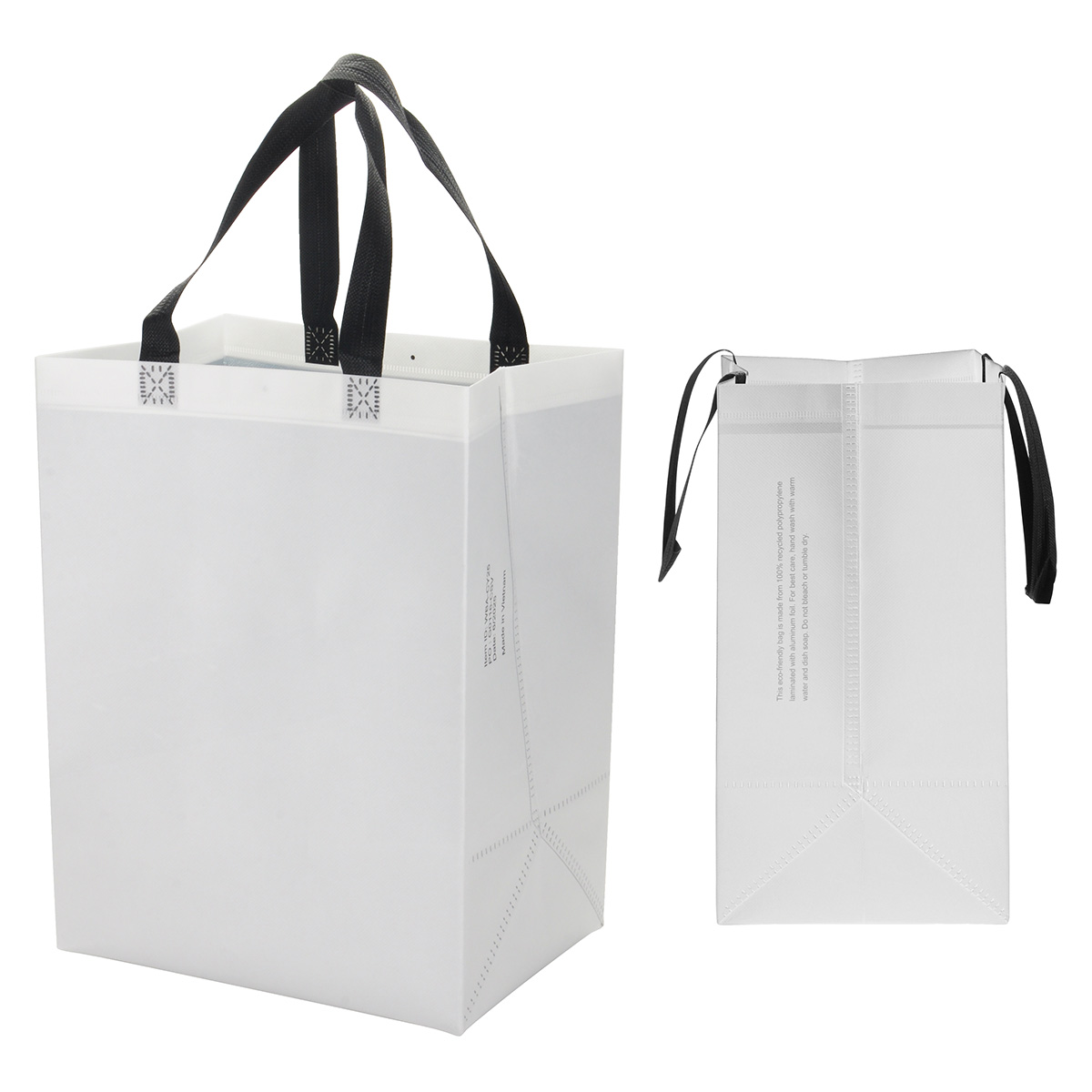 Calypso 75GSM Recycled Non-Woven Polypropylene Heat-Sealed Insulated Tote 9