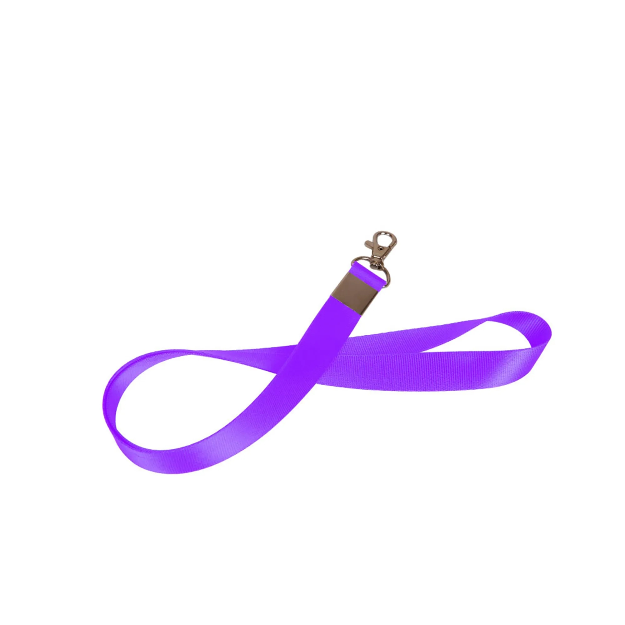 Polyester Colored Webbing ID Badge Lanyard 10