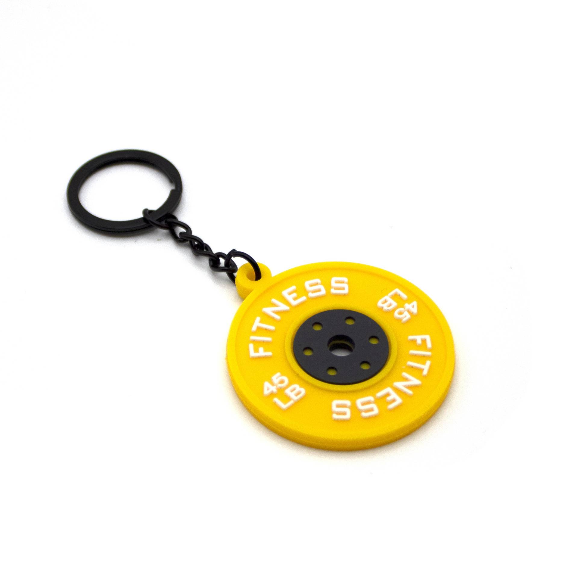 PVC dumbbell key chain 5