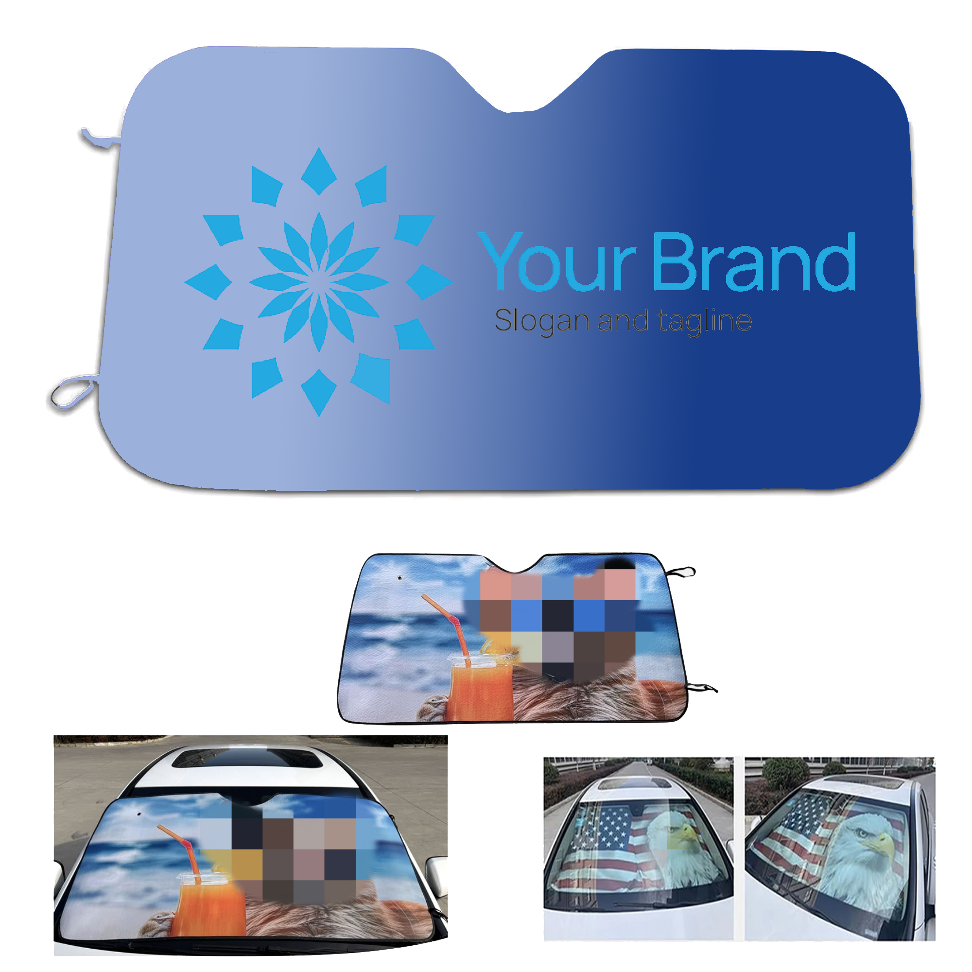 MOQ 10pcs Car Sunshade 1
