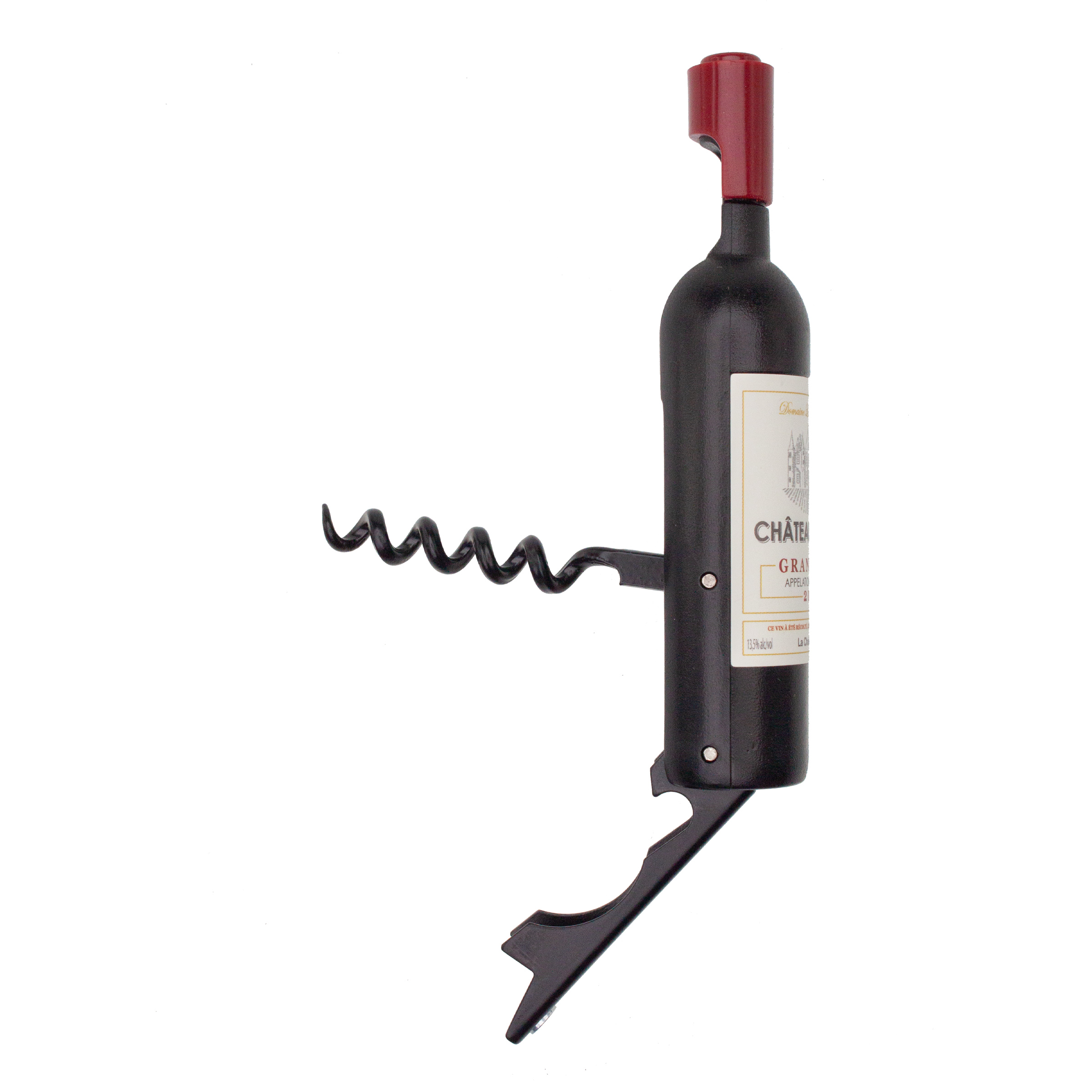 Wine Corkscrew Dual Function Bottle Opener 12