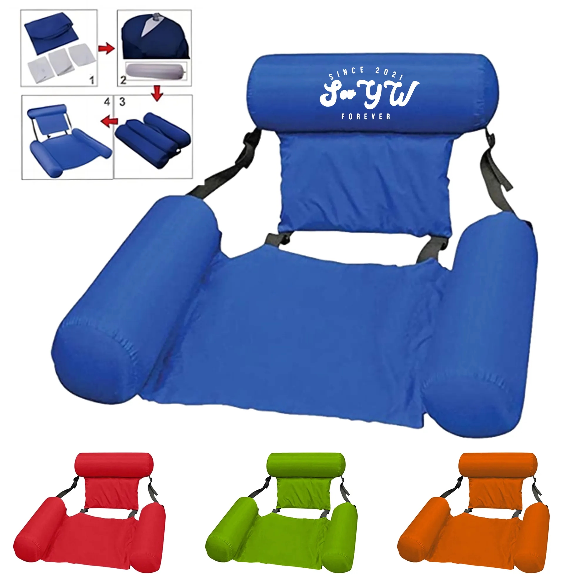 Summer Foldable Water Floating Bed & Chair