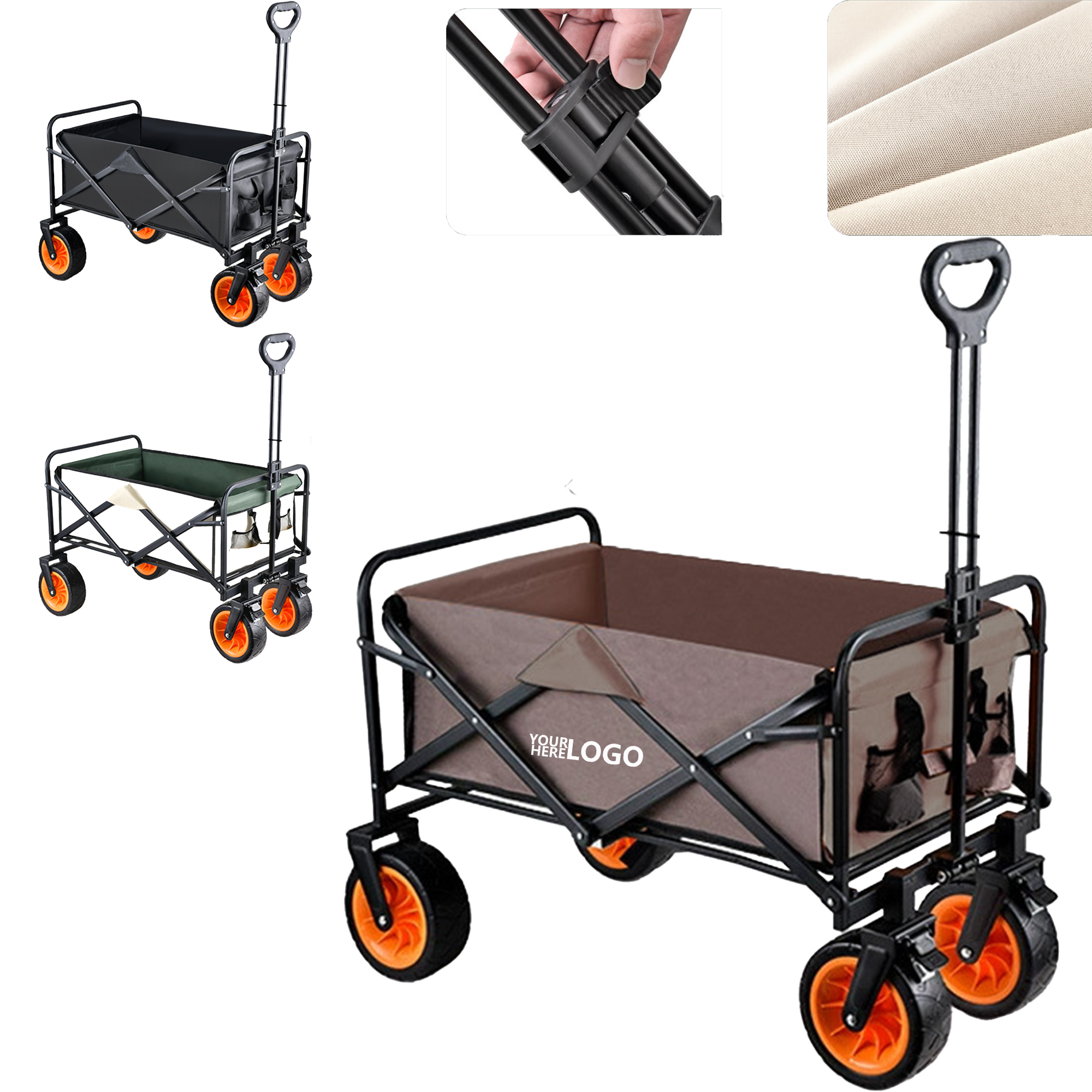 Lightweight Metal Camp Cart 2