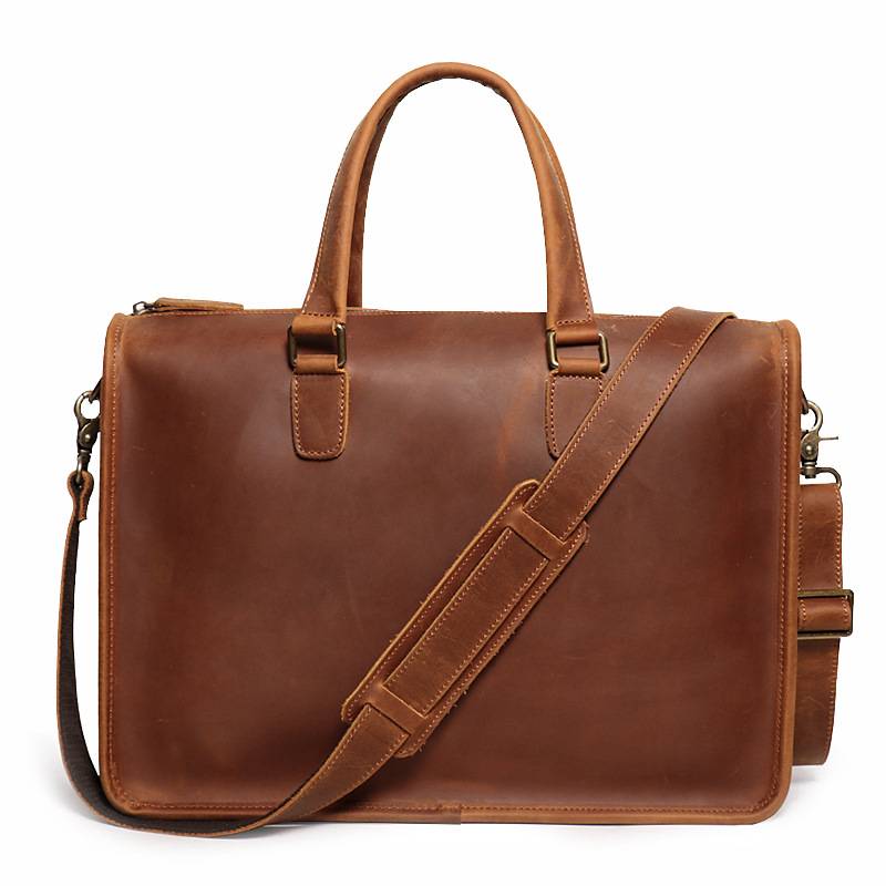 Genuine Leather Crossbody Messenger Bag 3