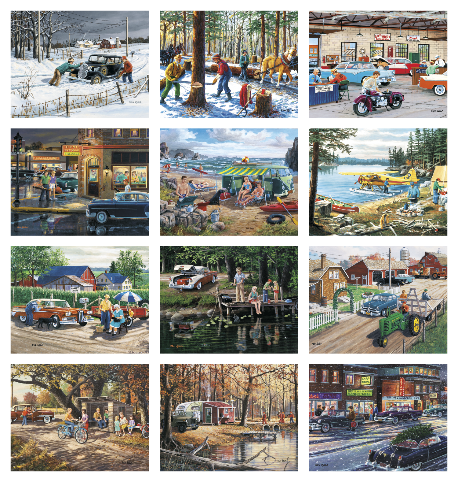 HotLine® Products America Remembered Appointment Calendar - Spiral 8