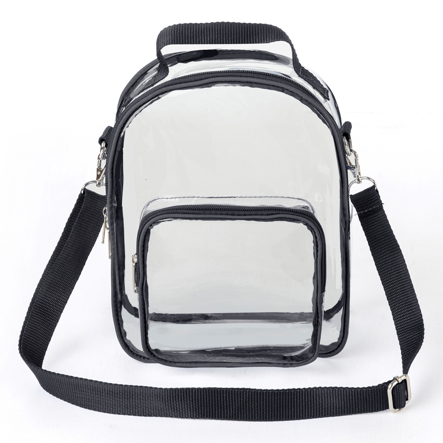ClearPass Clear Crossbody Bag w/ Top Handle