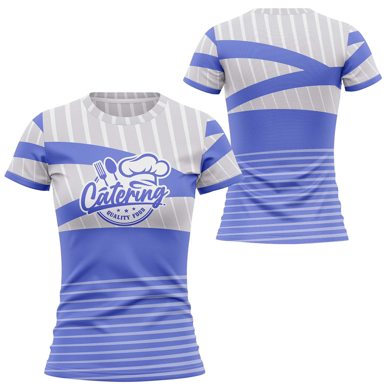 Women's 160 GSM Brushed Milk Silk Sublimation Short Sleeve T-shirt 4