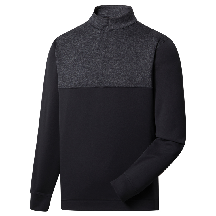 FootJoy Heather Yoke Half-Zip Midlayer, custom hoodie or sweatshirt with logo imprint 3