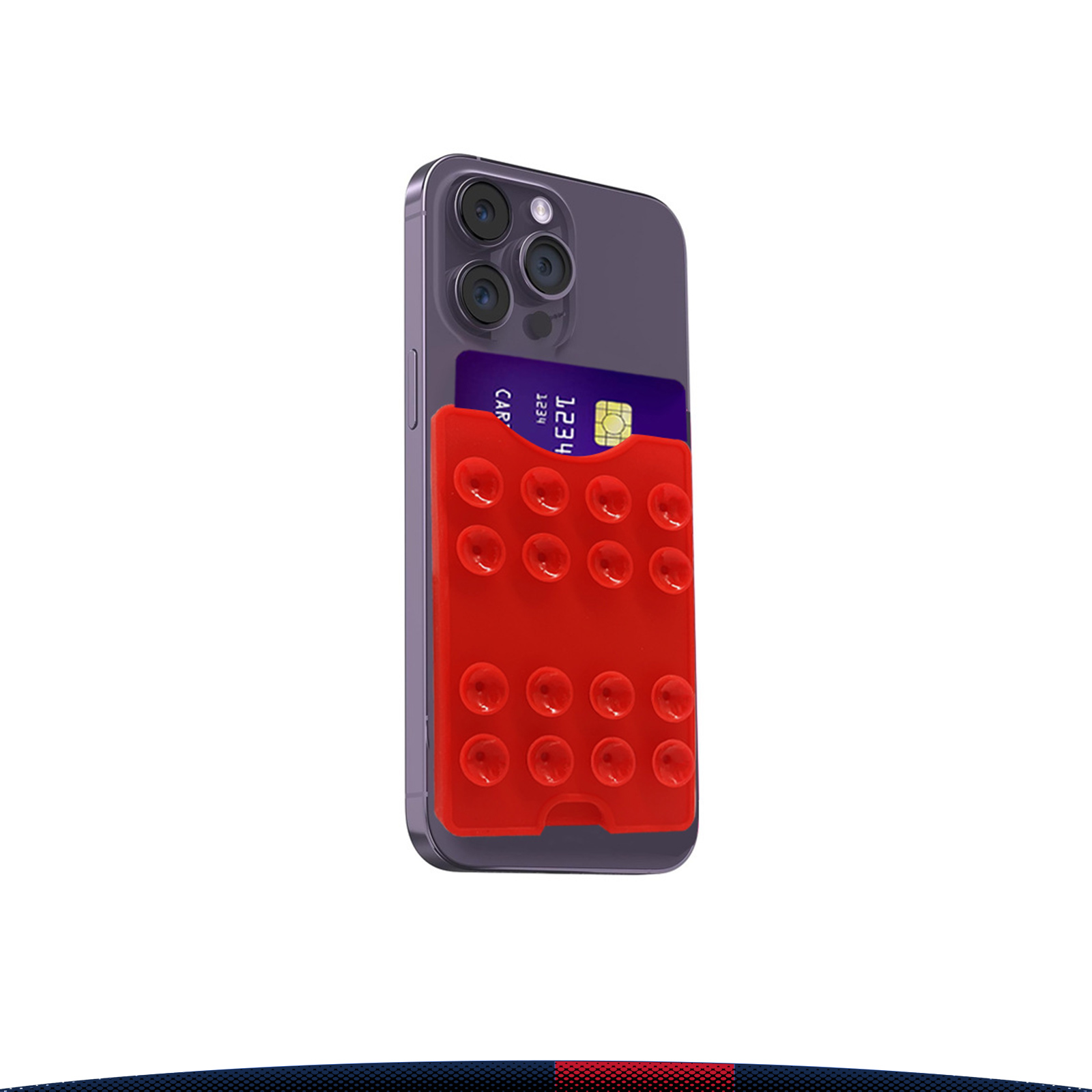 Card Holder Phone Mount 5