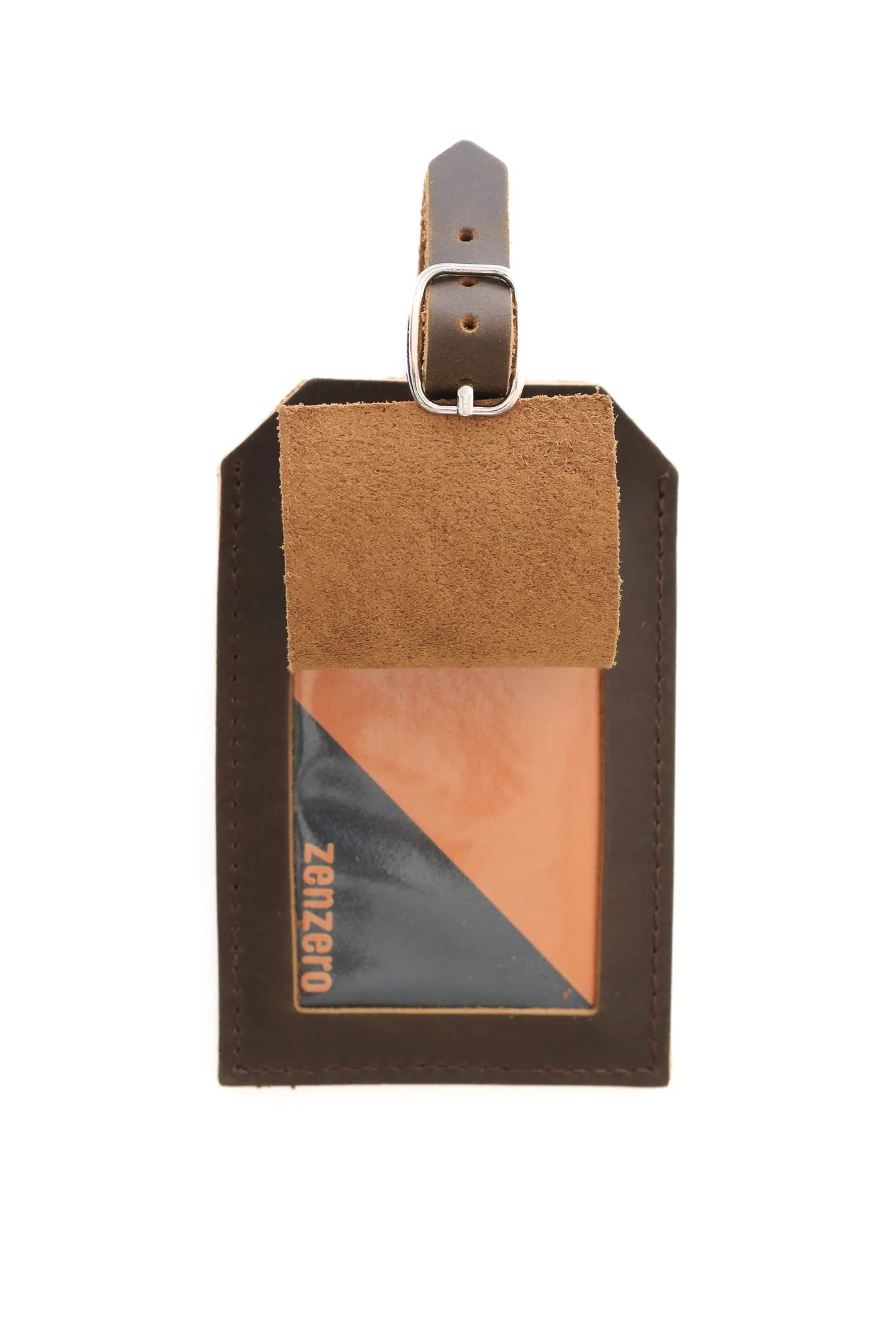 New Tile Slim with Full Grain Leather Luggage Tag 3
