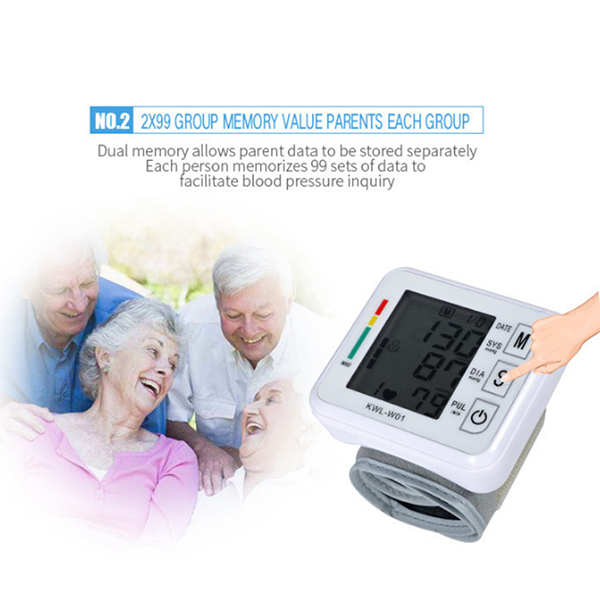 Automatic Accurate Wrist Blood Pressure Monitor 6