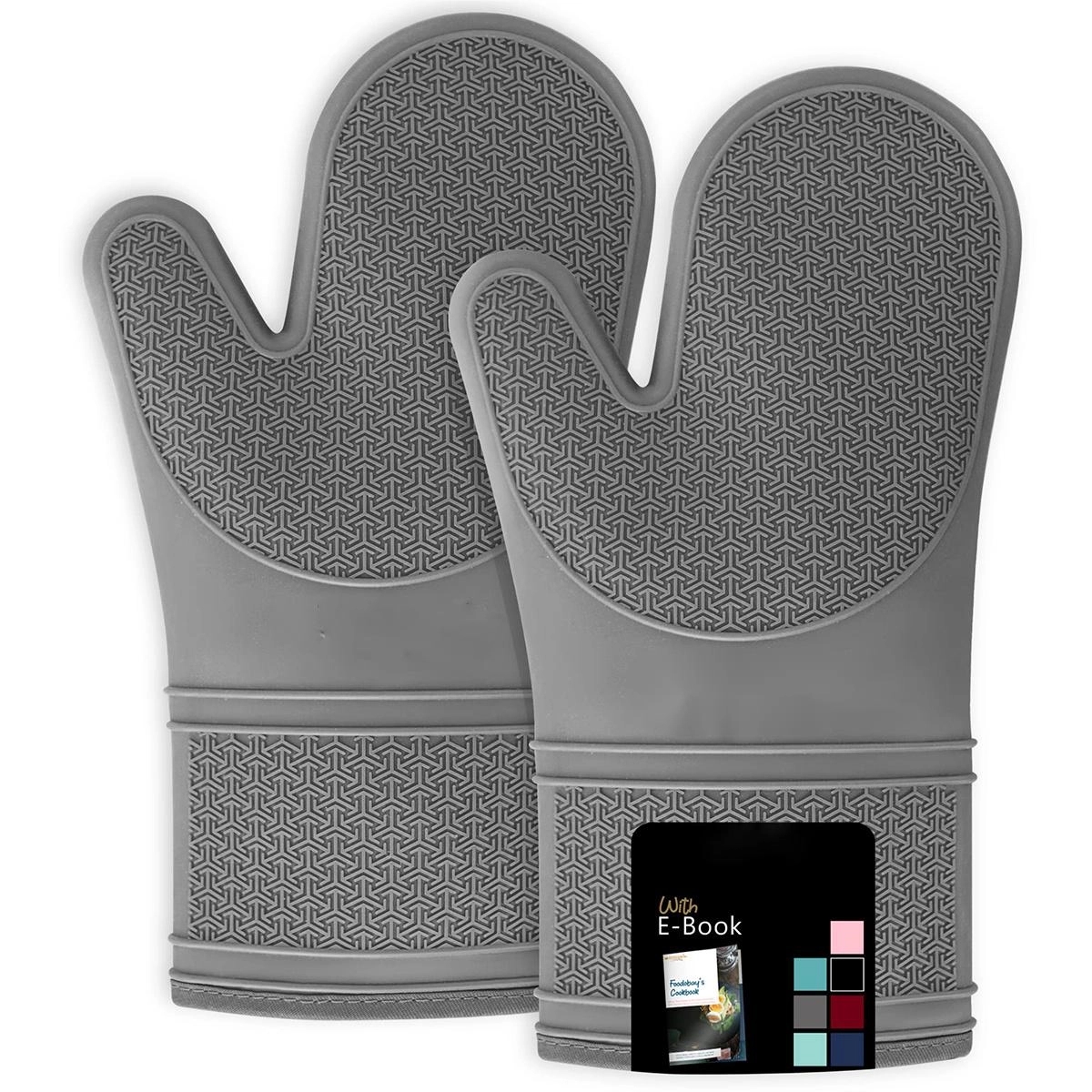 Silicone Oven Mitts 4