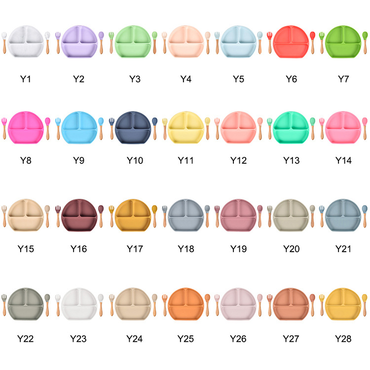 100% Silicone Suction Plate 2