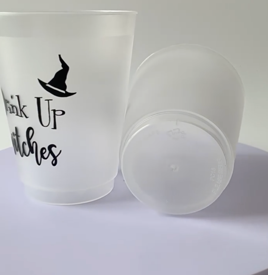 BPA-Free Plastic Frost Cups 16oz 8