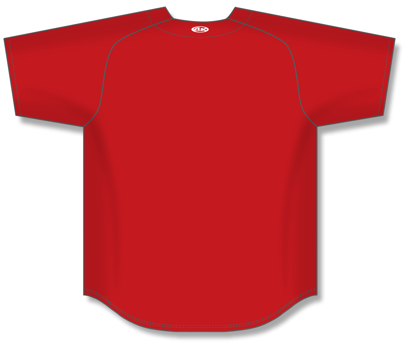 Full Button Baseball Jerseys BA5200-G01 42