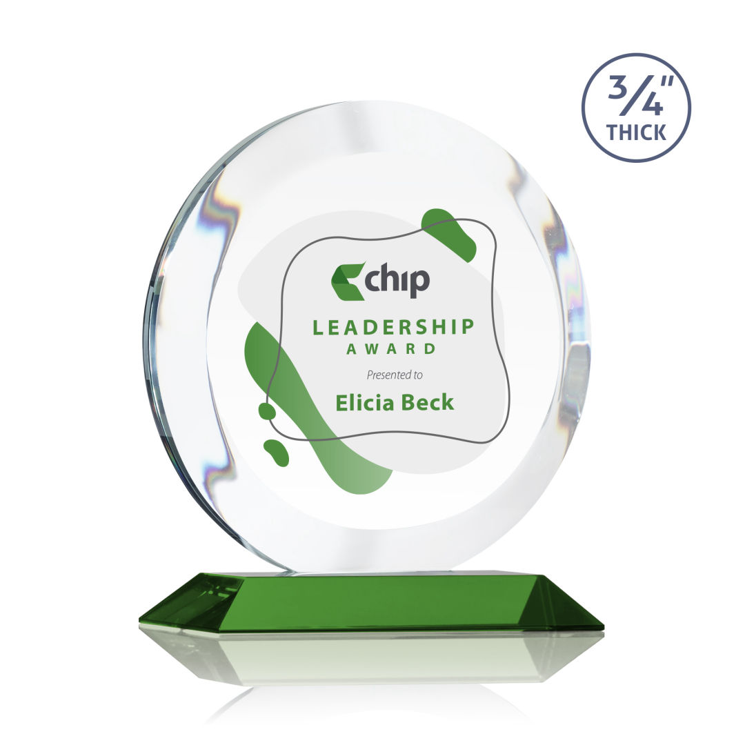 Gibralter VividPrint™ Award - Green 2