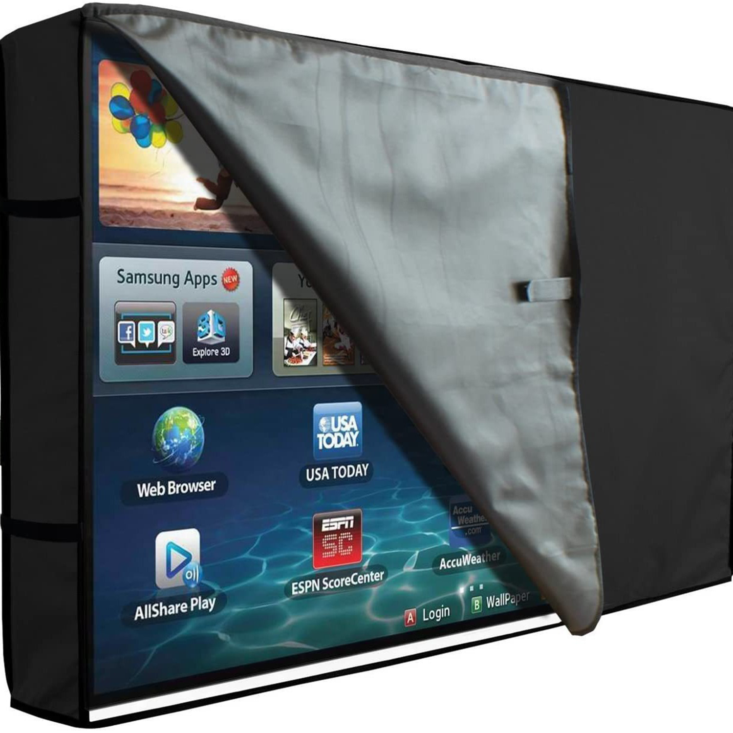 22-24 Inch Waterproof Outdoor TV Cover 5