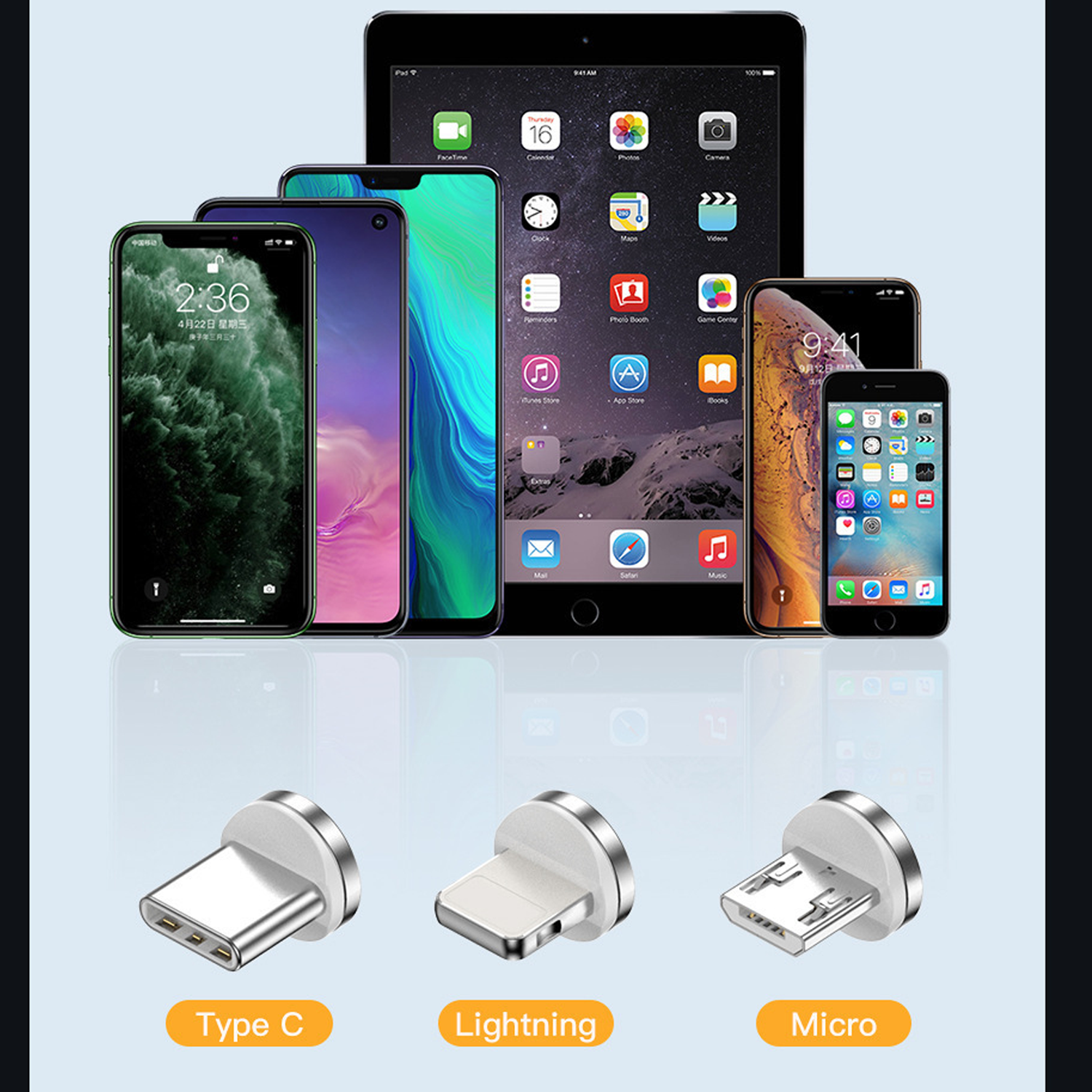 3000 mAh Mini Magnetic Power Bank 3