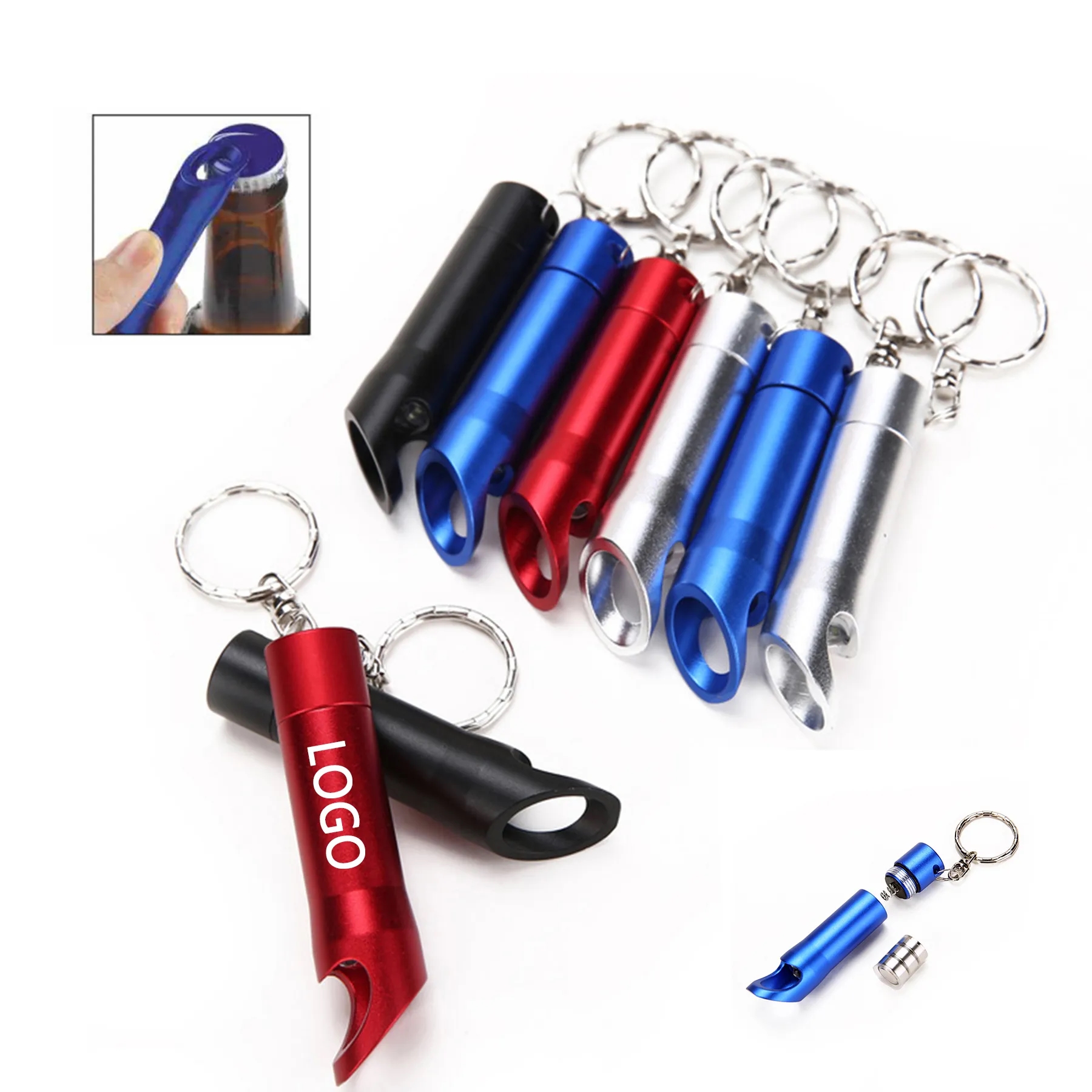 MINI Flashlight With Bottle Opener 2