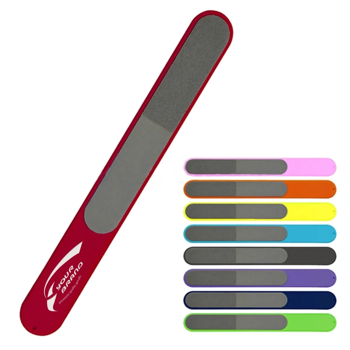 Colored Polishing Tool Grit Emery Board Nail File 2