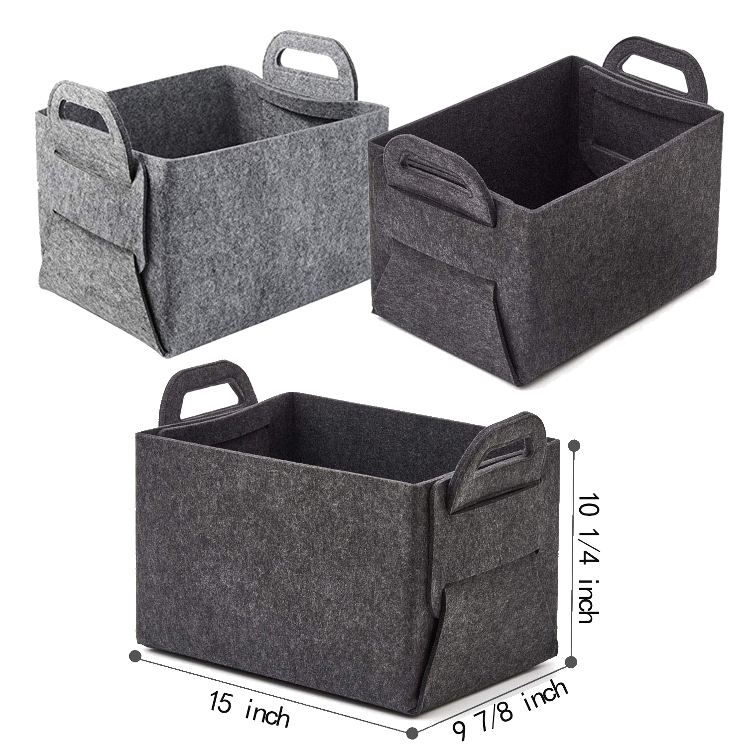 Felt Storage Basket 2