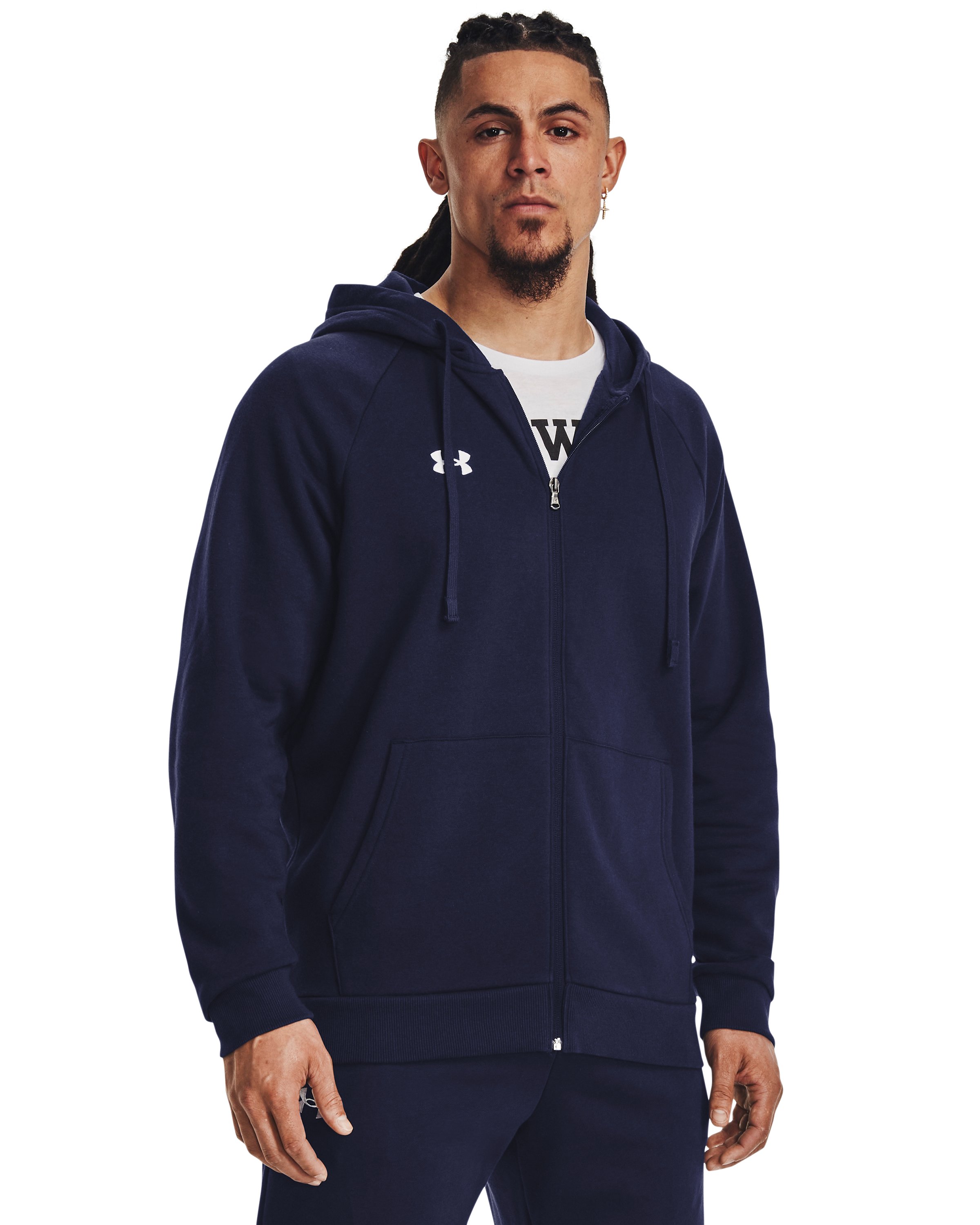 UA Rival Fleece Men's Full-Zip Hoodie 2