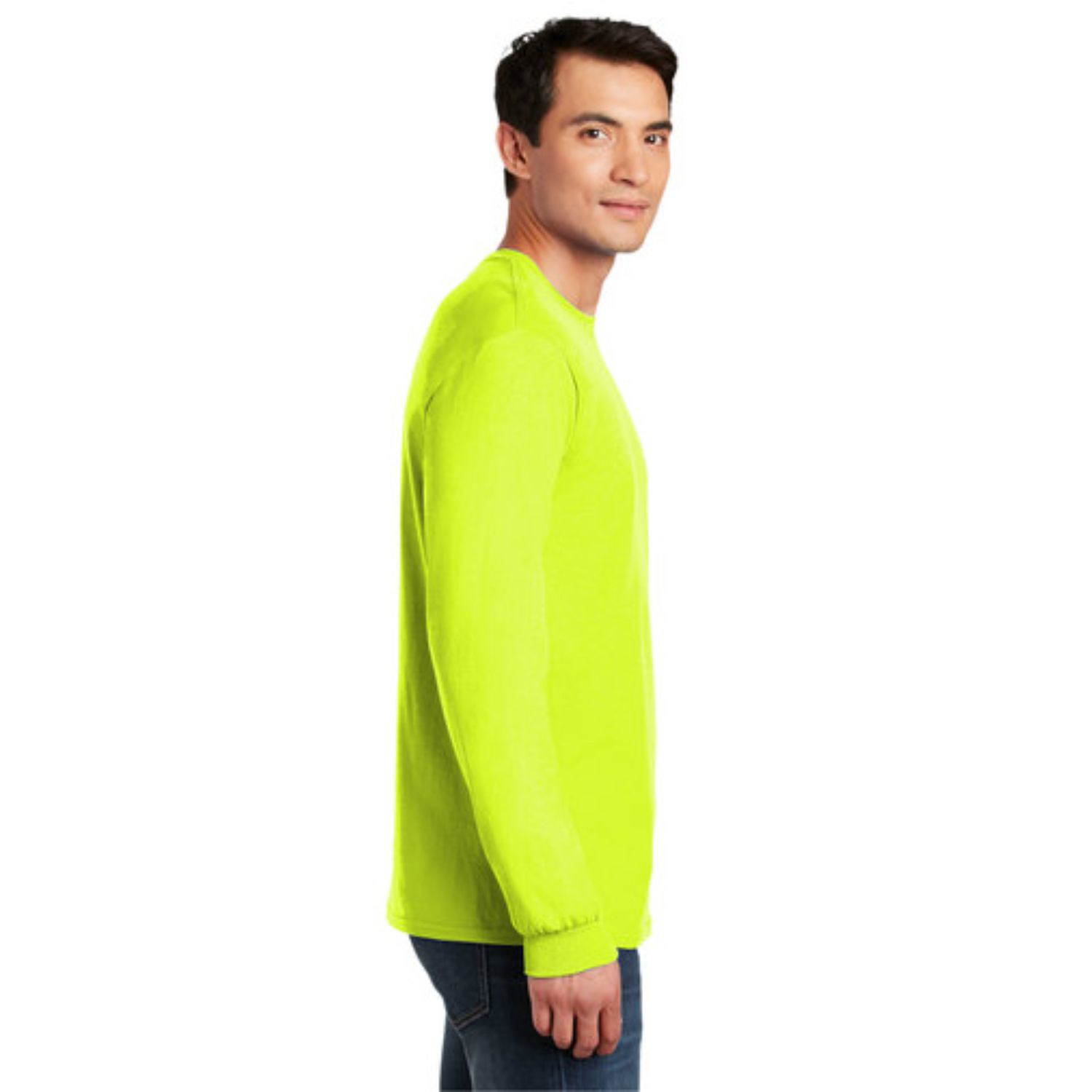 Gildan® - Heavy Cotton™ 100% Cotton Long Sleeve T-Shirt 9