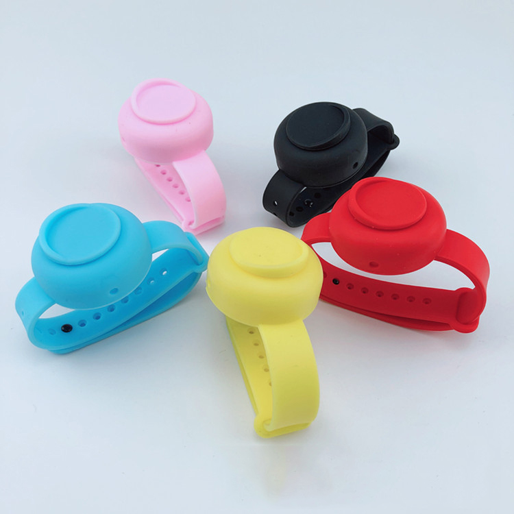 Hand Sanitizer Dispenser Silicone Wristbands 2