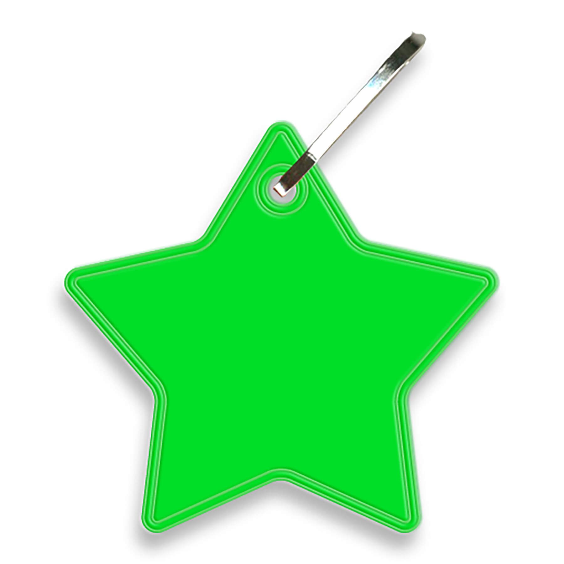 Star Reflective Zipper Pull 17