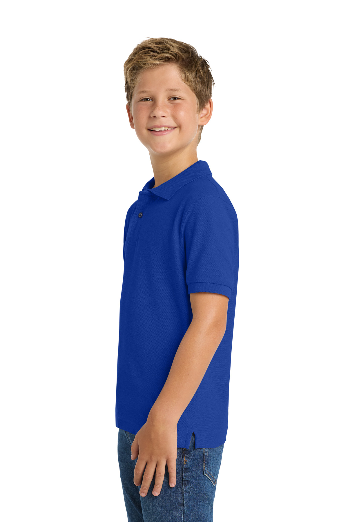 Port Authority Youth Silk Touch Polo. Y500 16