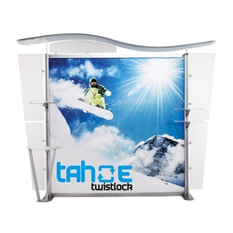 UltraPop 10ft X Graphic Package Tradeshow Display 1
