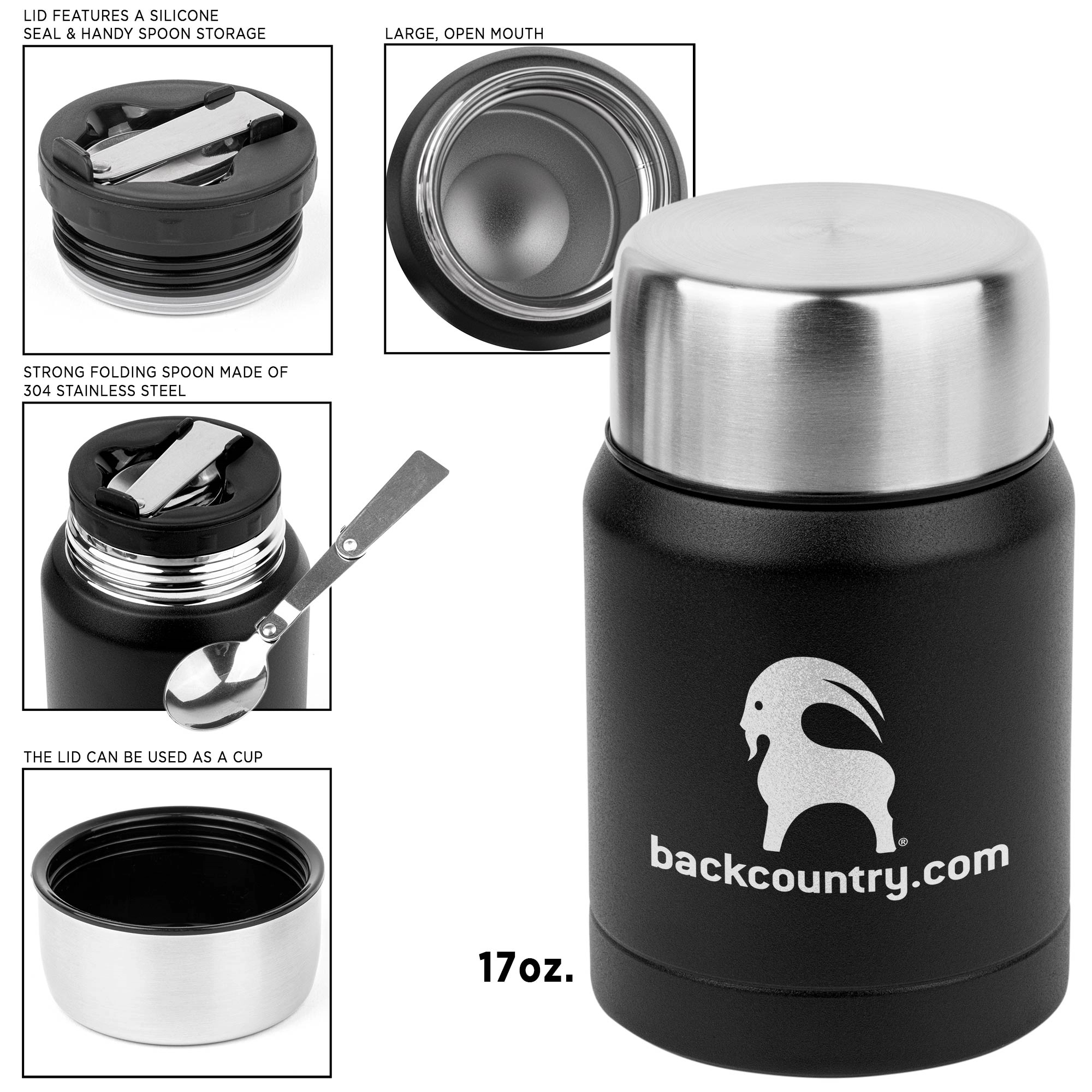 Vacuum-Insulated, Stainless Steel Thermos 4