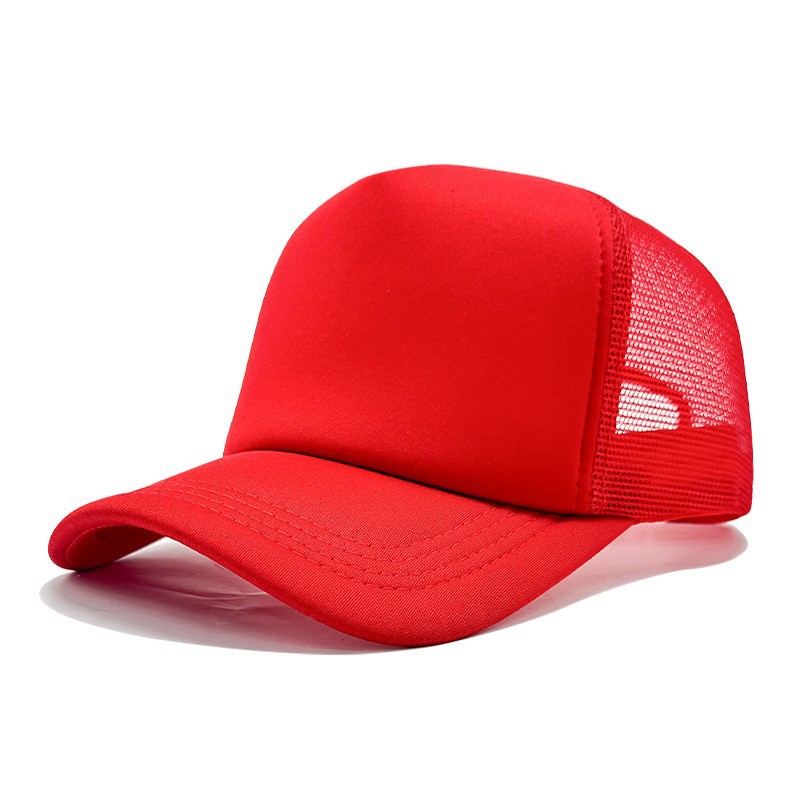 5 Panels Foam Trucker Caps W/ Mesh Back 22