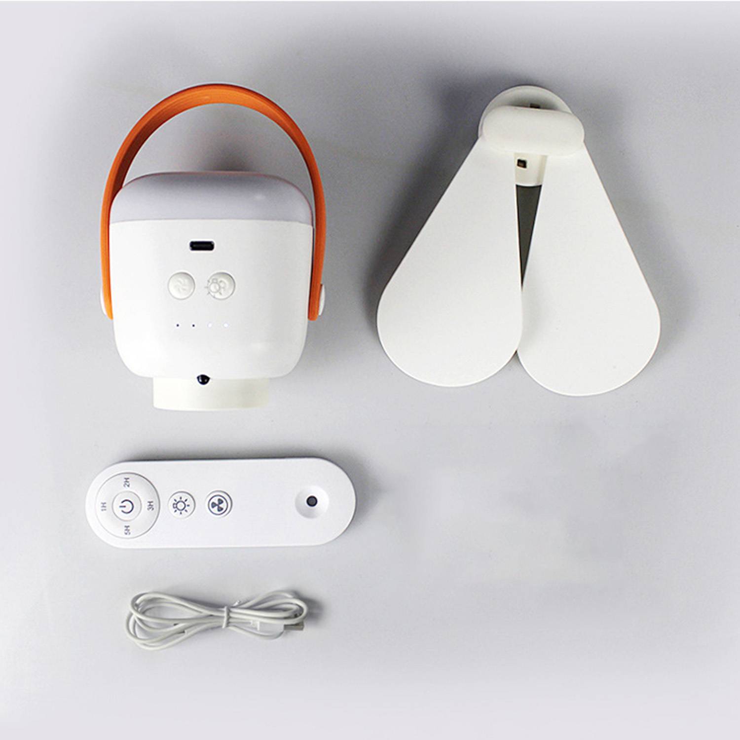 Outdoor Portable Camping Mini Ceiling Fans With Light 4